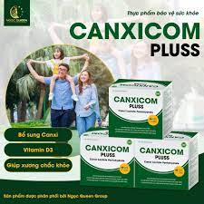 CANXI COM PLUSS Hộp 20 GÓI x 1,25G (TÍCH ĐIỂM 50%) (MSP: 69002)