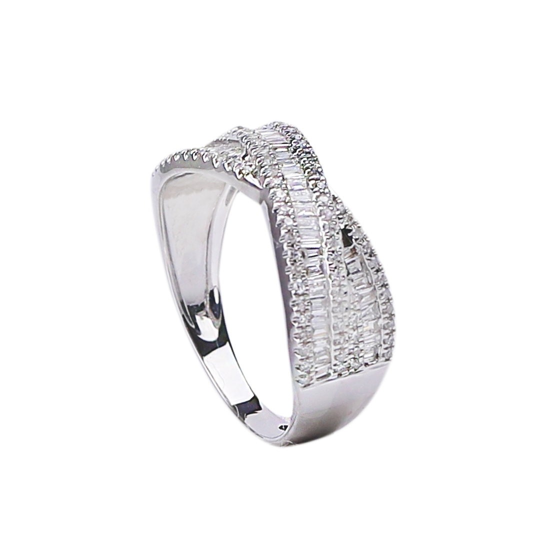 Nhẫn Kim cương 0.50 carat Vàng trắng 18K Attachment 221005DD18KWR00039. ( sp tích điểm 10%)
