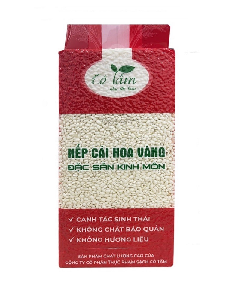 Gạo Nếp Cái Hoa Vàng Kinh Môn Hải Dương. 1kg ( sp tích điểm 10%)(90)