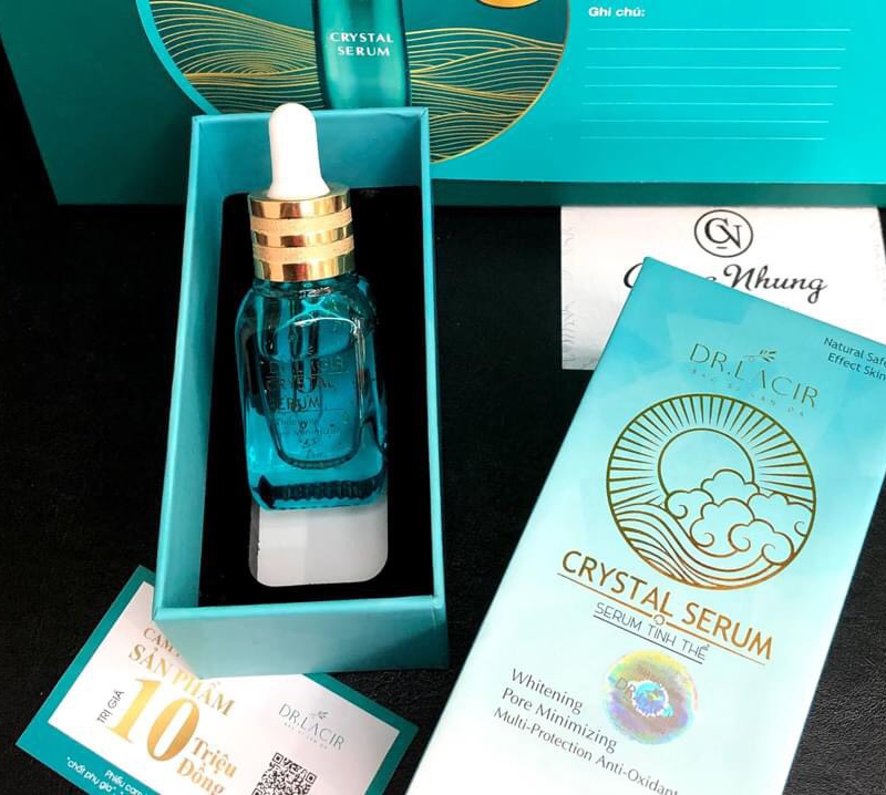 DR.LACIR SERUM TINH THỂ VÀNG 24K CRYSTAL SERUM 50ML (MSP: 96022)