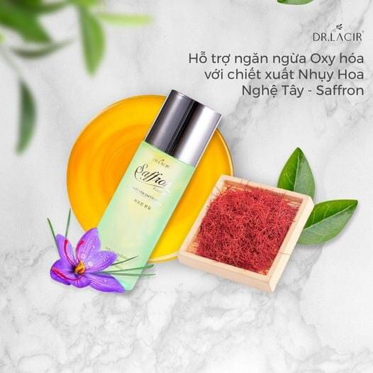 DR.LACIR TONER CỐT YẾN SAFFRON CHAI 100ML (MSP: 96014)