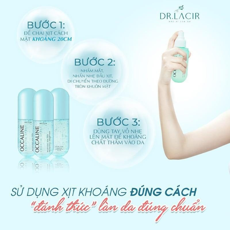  DR.LACIR XỊT KHOÁNG COCCALINE SMOOTH SPRAY (MSP: 96012)