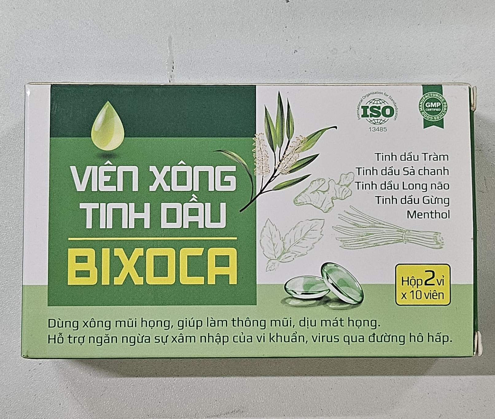 Viên xông tinh dầu